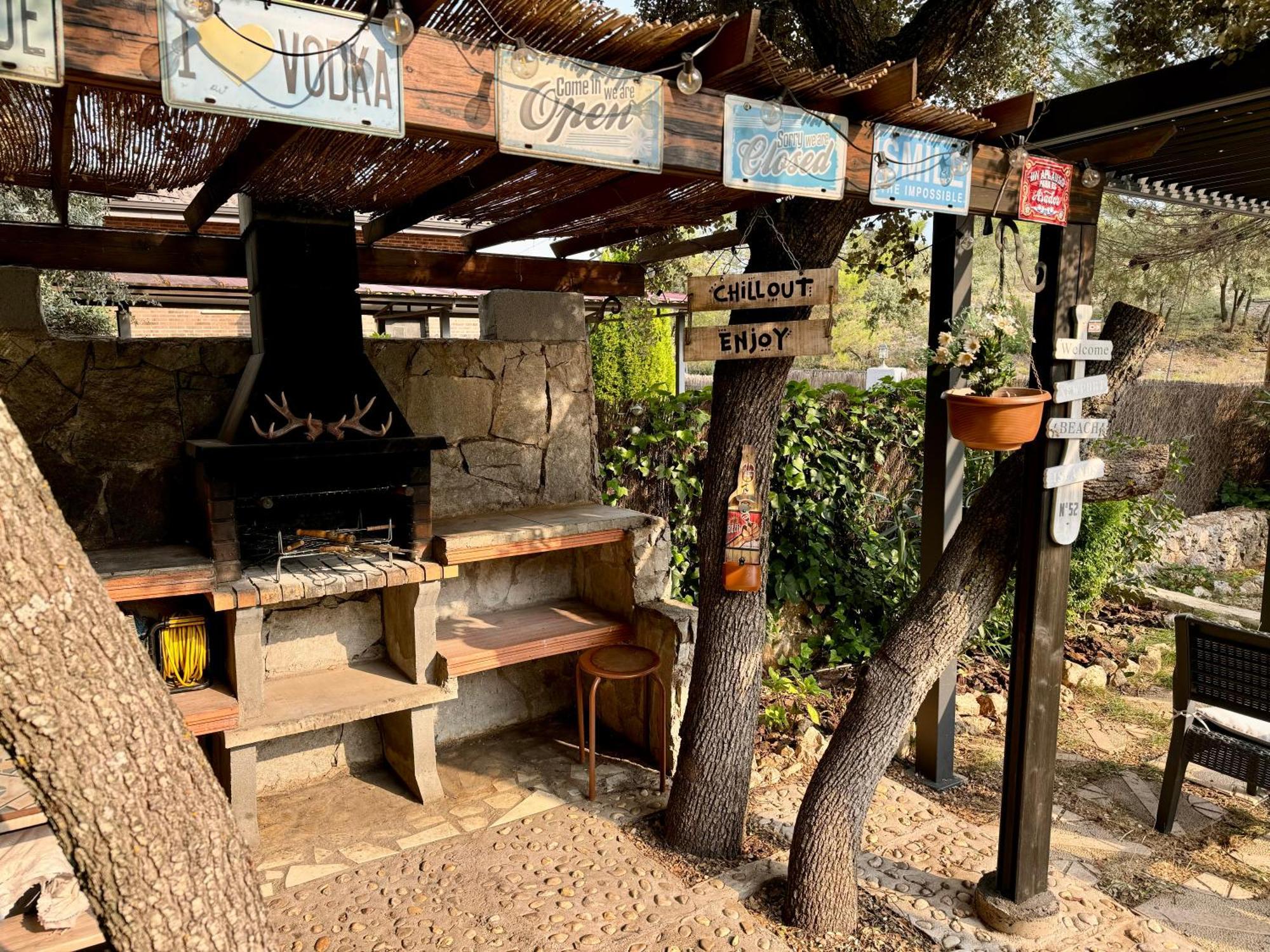 Desconexion Y Paz, Cabana En La Sierra Albalate De Zorita Esterno foto